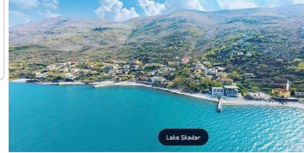 Rooms Lake View Balani Restaurant Szkodra Zewnętrze zdjęcie